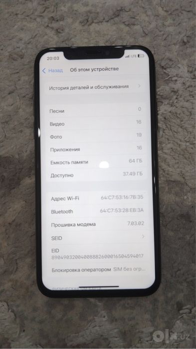 Apple Iphone Xs LL/A