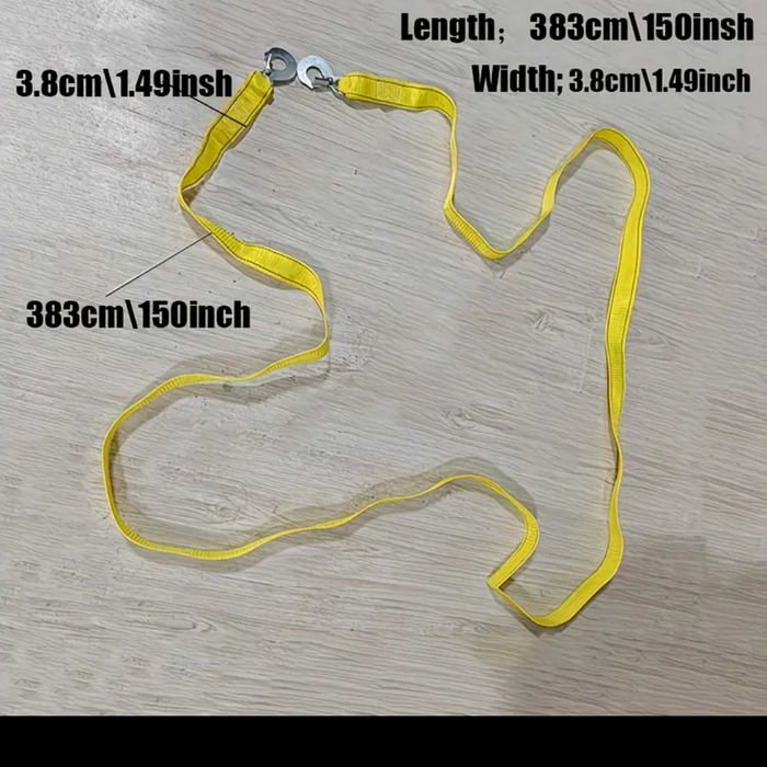 Топ цена-Въже за теглене за кола-джип-ван-автомобил-