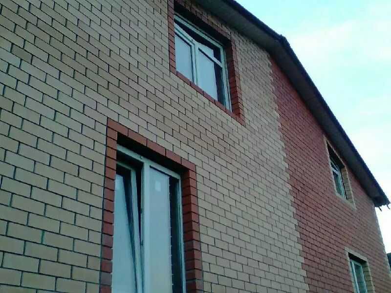 Кладка облицовочного кирпича