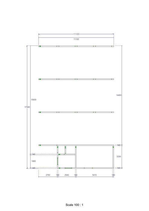 Конструкции за Автомивки,Автосеривизи - 199.49м²