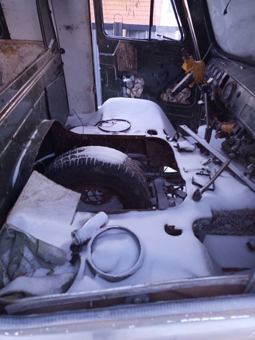 Уаз буханка по запчастям