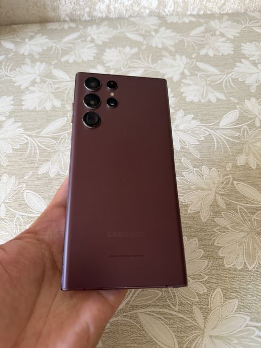 Samsung S 22 Ultra Burgundy