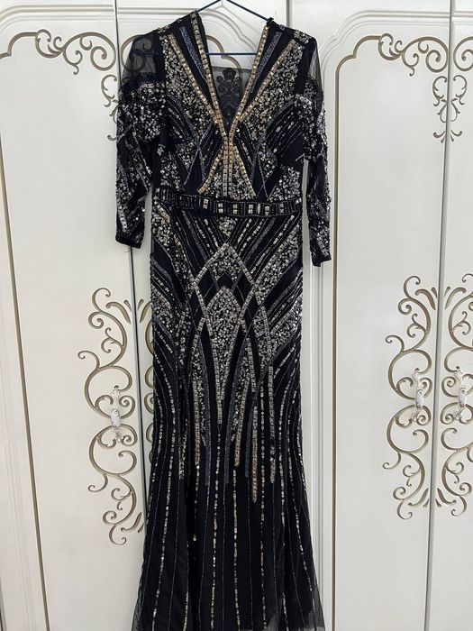 Платье женское вечернее из Индии