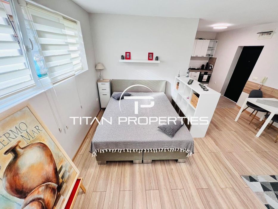 Едностаен, под наем, кв. Сарафово с включени интернет и телевизия