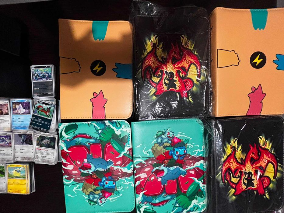 Pokemon card binder Lot - 7buc