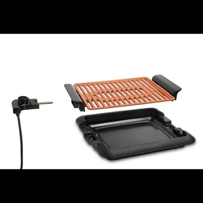 Бездимна скара грил с незалепващо покритие