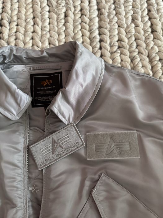 Alpha Industries CWU-45 Heritage Silver