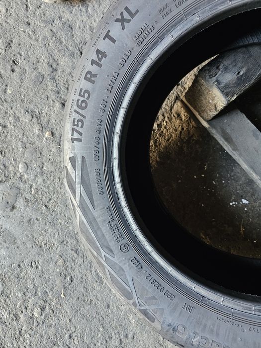 4 anvelope vara 175 65 14 Continental 2022 6.3mm