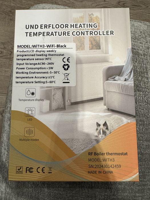 Умный термостат Tuya WIFI