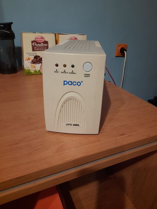 UPS за камина + външен акумулатор