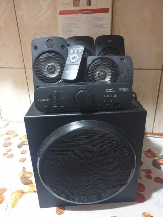 Sistem Audio 5.1 Logitech Z906 500w Sistem Complet