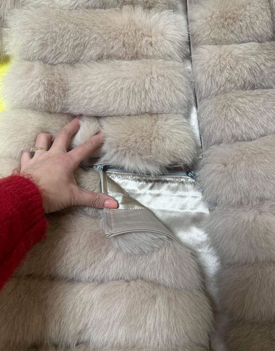 Blană naturală 6 in 1 mărimea s-M