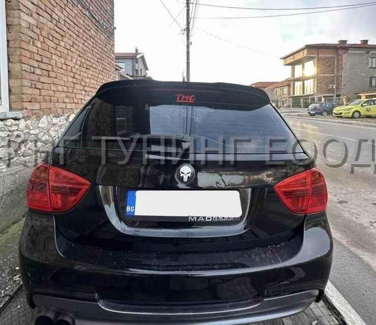 батман спойлер за багажник бмв е91 комби / bmw e90 batman spoiler kombi / добавка за задна врата