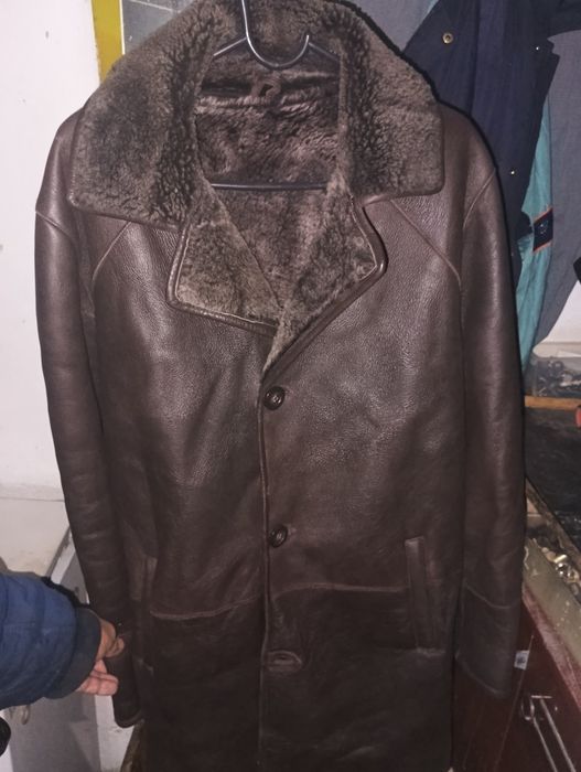 Мужской дубленка