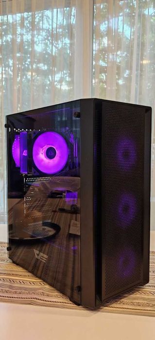 Бюджетно Геймърско PC Ryzen 5 5500/16Gb/512GB SSD+1000Gb HDD/RTX 3060 12Gb/Гаранция