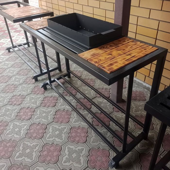 Мангал в стиле Лофт