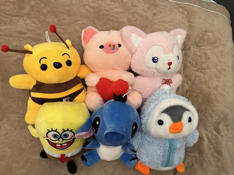 Мягкие игрушки (все по 500тг)