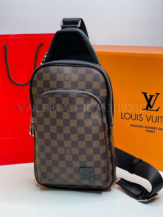 Borseta Louis Vuitton - Slingback Avenue Damier ebene