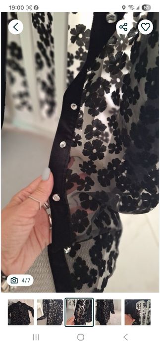 Cămașă damă,nouă, cu etichetă, mărimea 38