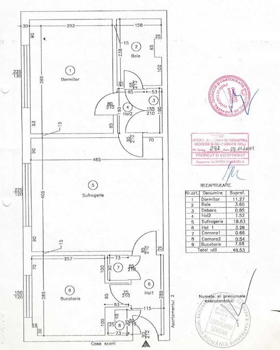 PROPRIETAR Apartament 2 camere Nanterre, Bloc I6, Parter