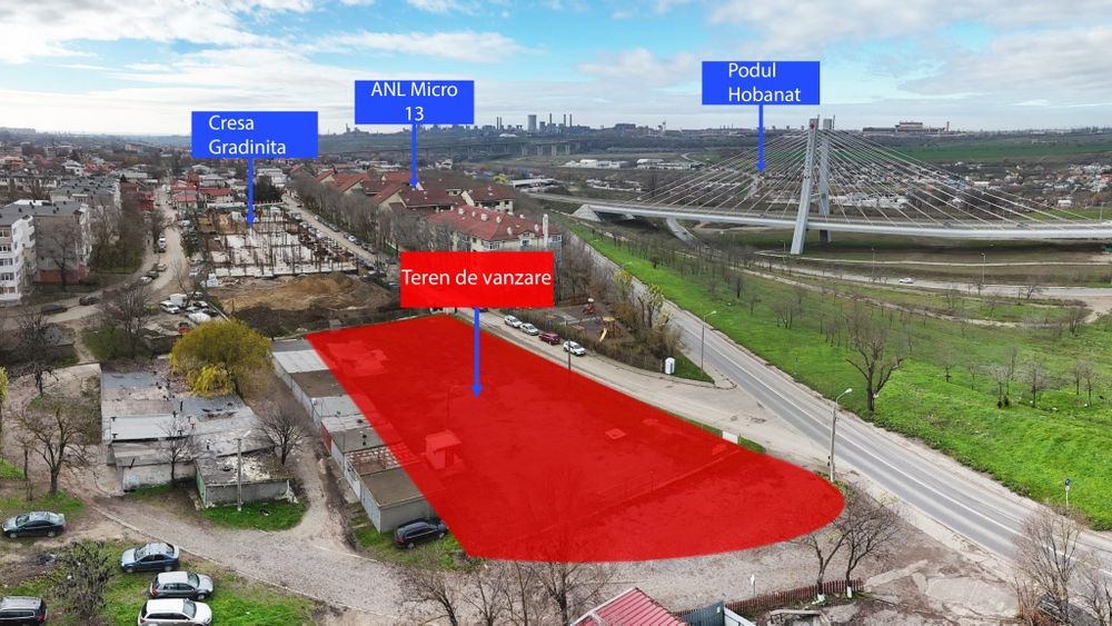 Teren intravilan de vanzare/Inchiriat Galati Micro 13