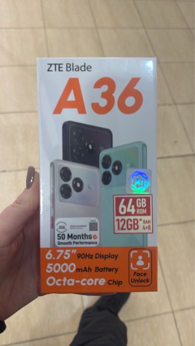 Пролдам телефон ZTE A36 64 гига