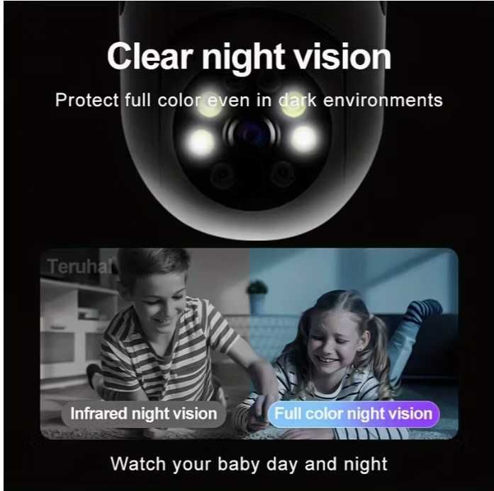 WIFI  PTZ охранителна камера