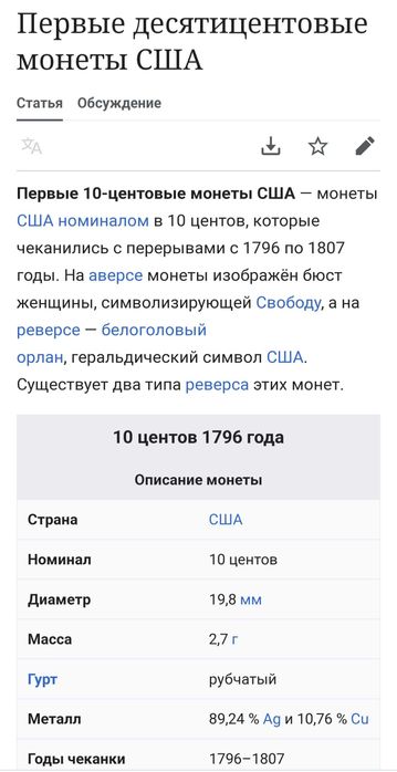 Монета очень редкая