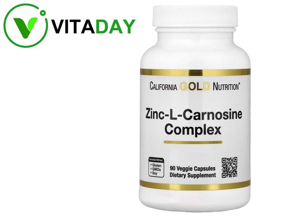 California Gold Zinc-L-Carnosine Complex комплекс с цинк-L-карнозином