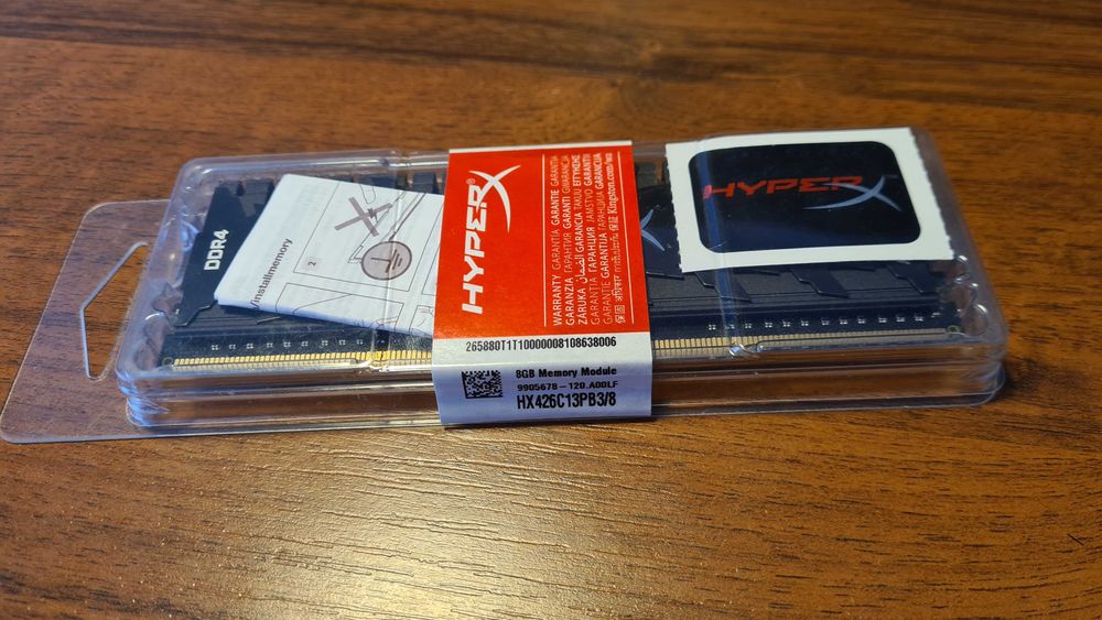 DDR 4 HyperX Predator (2666) 8Gb