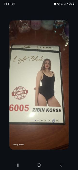 Zibin korse Turkiya 2xl