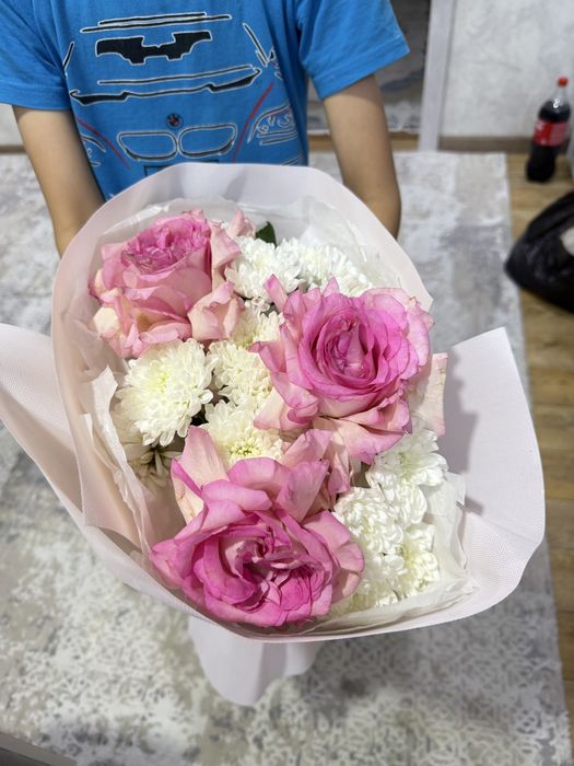 цветы , свежие сегодняшние