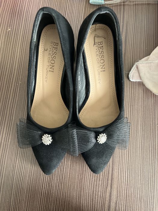 Туфли женские черные