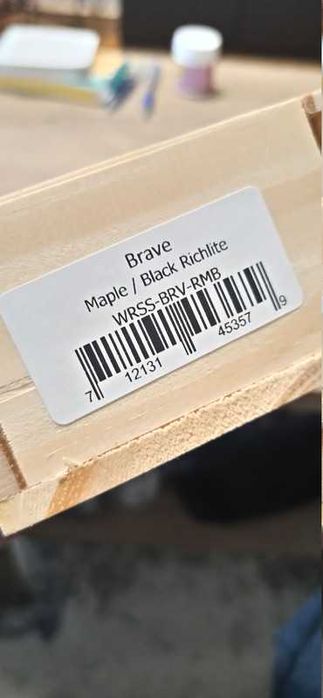 White River Brave CPM-MagnaCut Stonewashed Drop Point Maple Brown & Black Richli