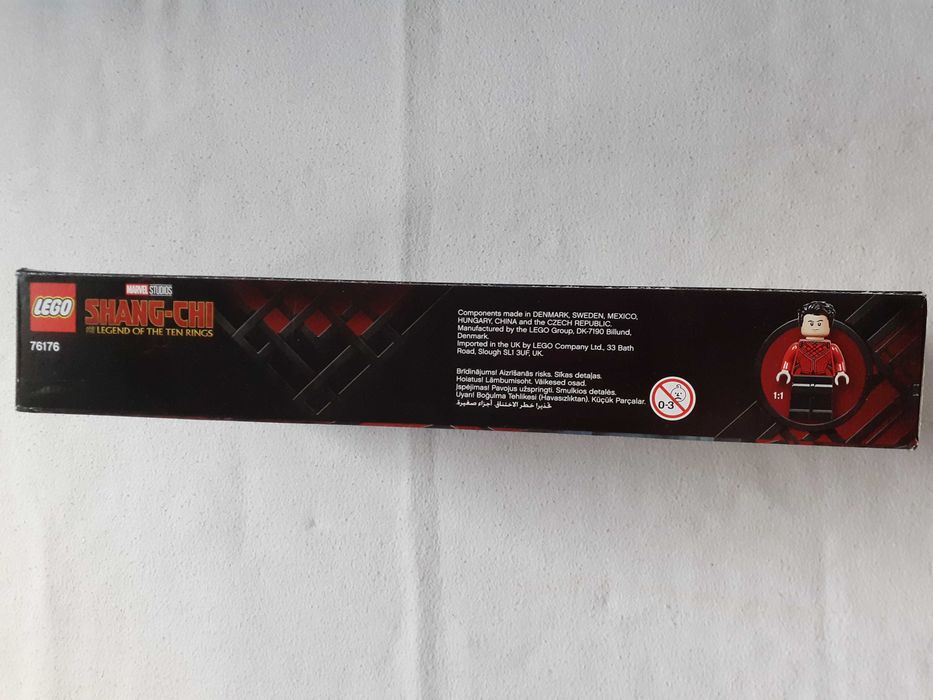Lego Marvel 76176 Cele 10 inele- Evadarea,set nou, sigilat,de cadou
