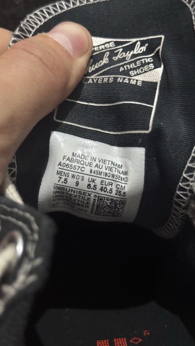 Converse оригинал 40.5