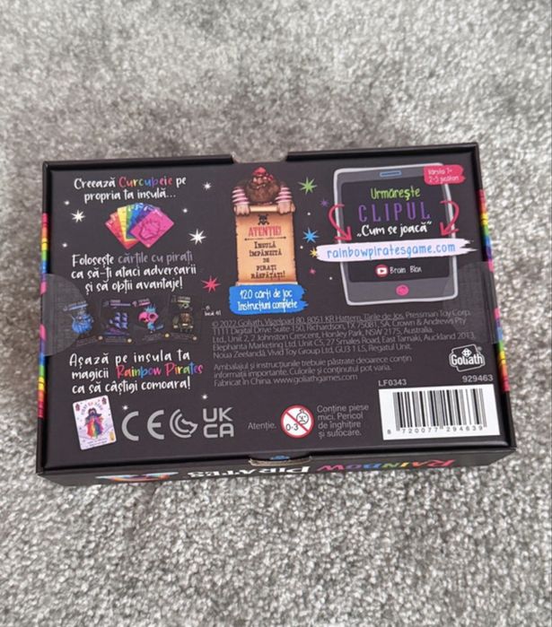 Joc de societate Rainbow Pirates, +7 ani, Goliath