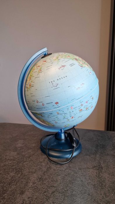 Светещ глобус Nova Rico - Сафари, 25 cm
