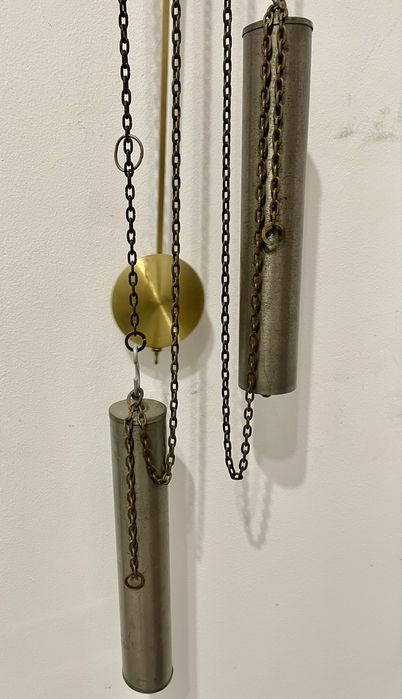 Ceas de perete cu pendul și greutăți - DUGENA Germania