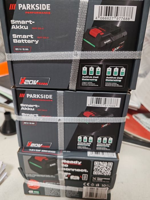 Acumulator / Baterie Smart Parkside Performance 20V 8Ah (PAPP 208 A1) - Nou, Sigilat