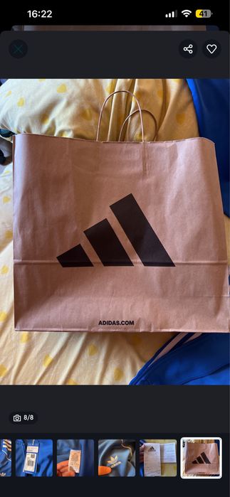 hanorac cu fermoar adidas nou cu eticheta si bon fiscal