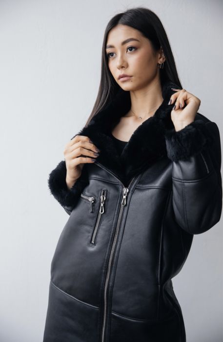 Дубленка авиатор натуральная