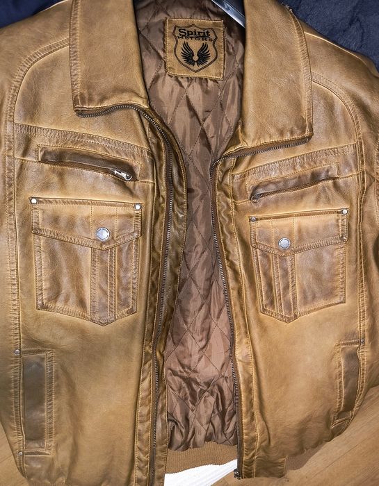 Spirit Motors racer leather jacket