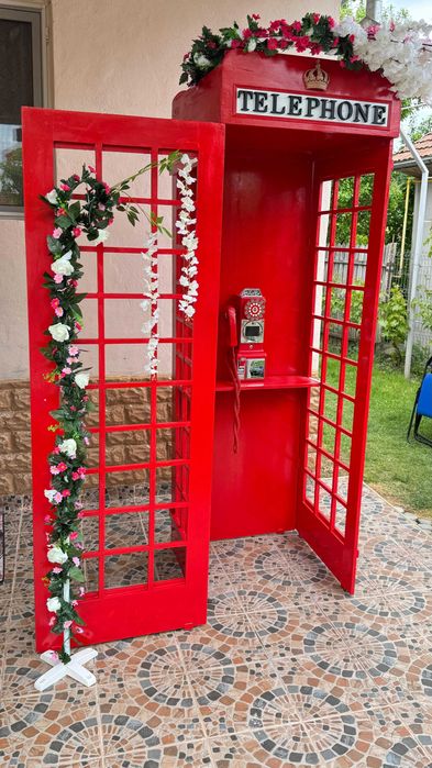 Cabina Londoneza Videoguest book – pentru Evenimente Speciale