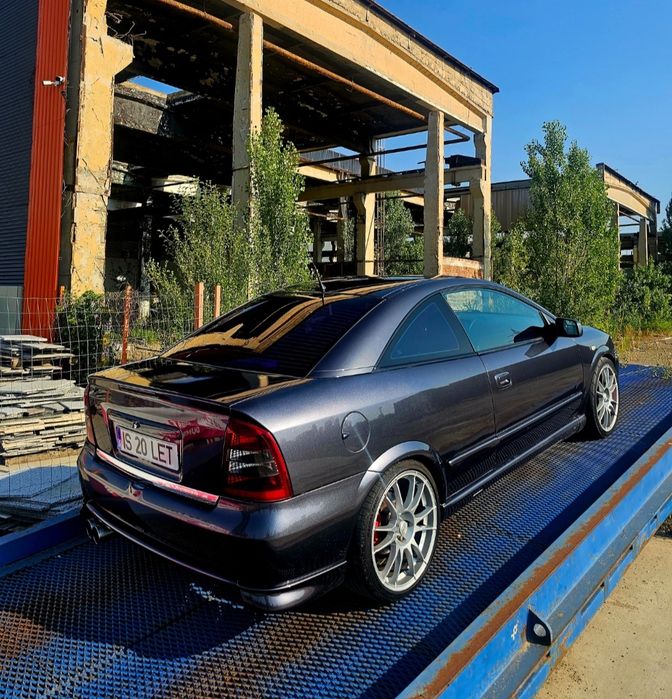 Opel Astra G Coupe
2.0 turbo 290hp , benzina
2001 , euro 4

Se vinde in doua variante
3500e stock sau 5500e
0749474880