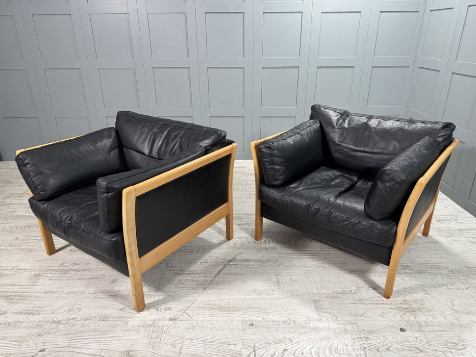 Кожени датски кресла - фотьойли Д1141