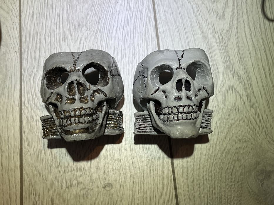 череп пепельница