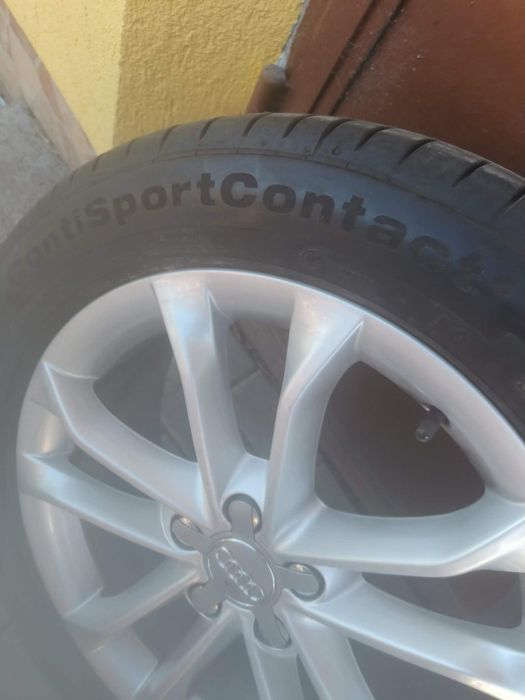 Jante aliaj Audi s-line,r18,Q3+anvelope vara