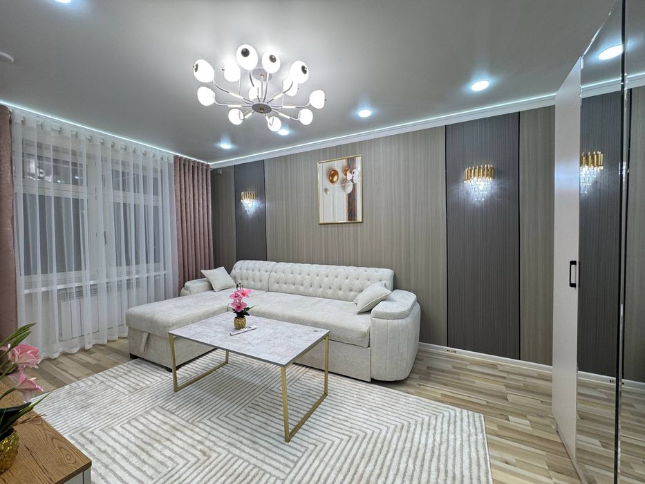 Чиланзар 4 1/2/4 кирп дом перед-я 2 ком евроремонт с меб техника