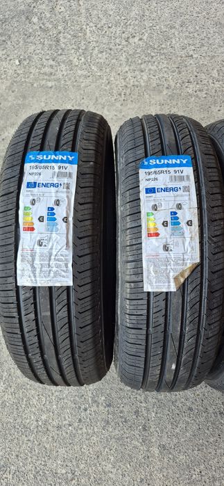 4 anvelope vara noi Sunny 195/65/15,dot 2024.Pretul este pe bucata.
